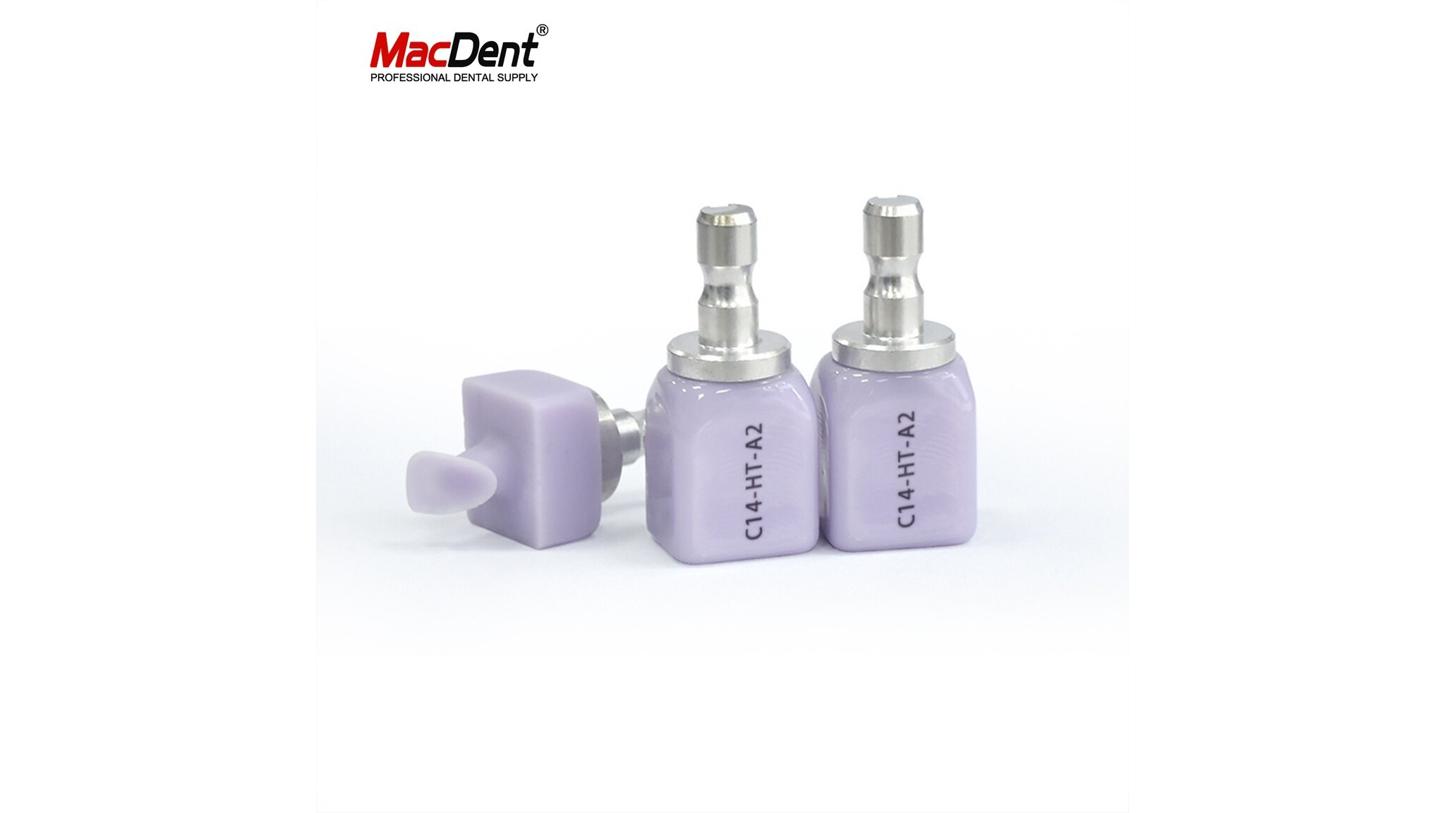 MacDent C14 Dental Emax Ceramic Blocks Lithium Disilicate CAD/CAM CEREC Block