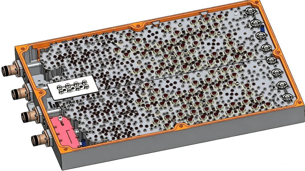 8T8R WD5MYAAZZEH Quad-Diplexer (Model 3)