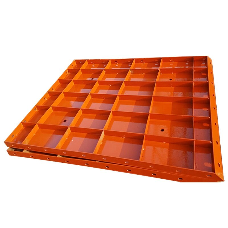 Building steel formwork