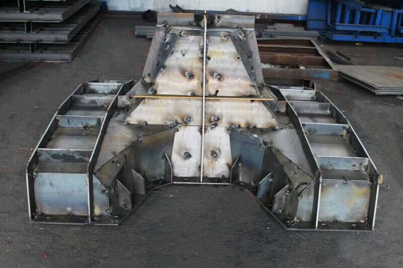 Torsion king block steel formwork | Breakwater mold