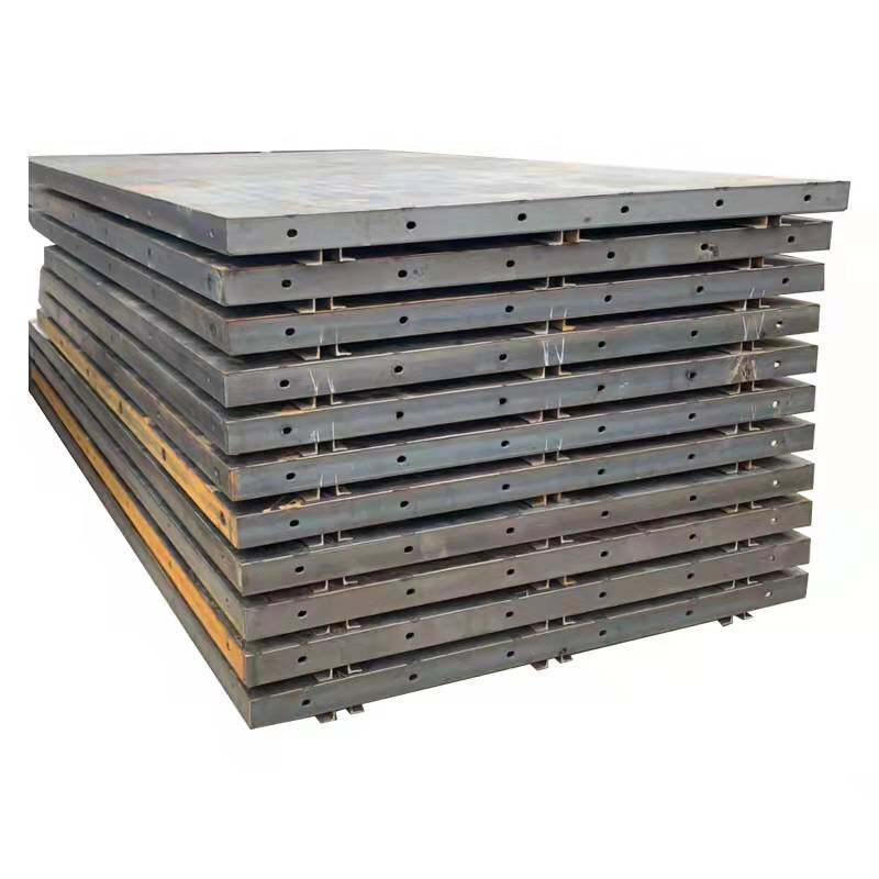 Foundation steel formwork, pouring of the lower structure of the bridge