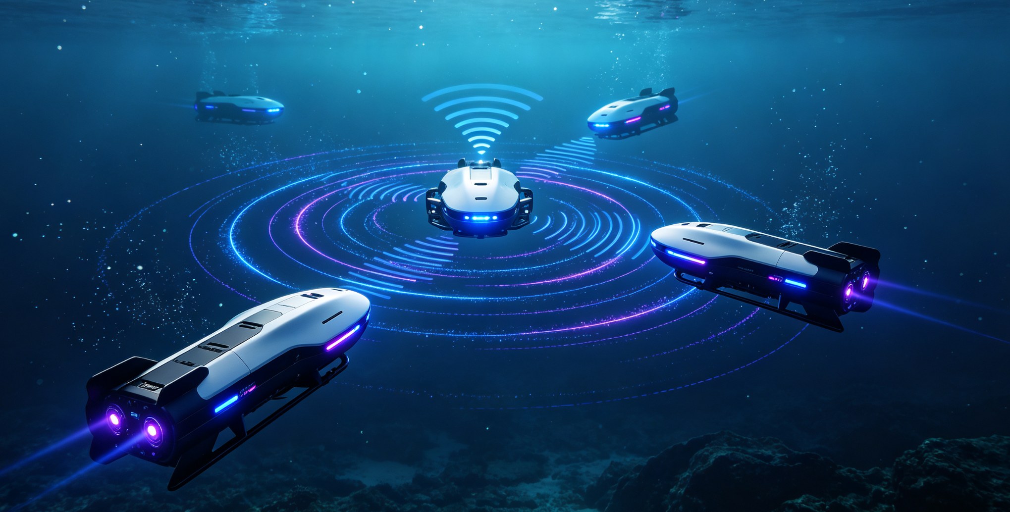 AUV Underwater Swarm
