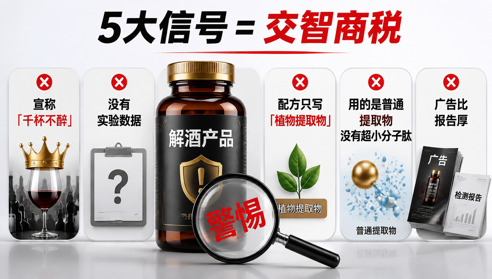 药食同源解酒产品避坑：这5个信号说明你在交智商税