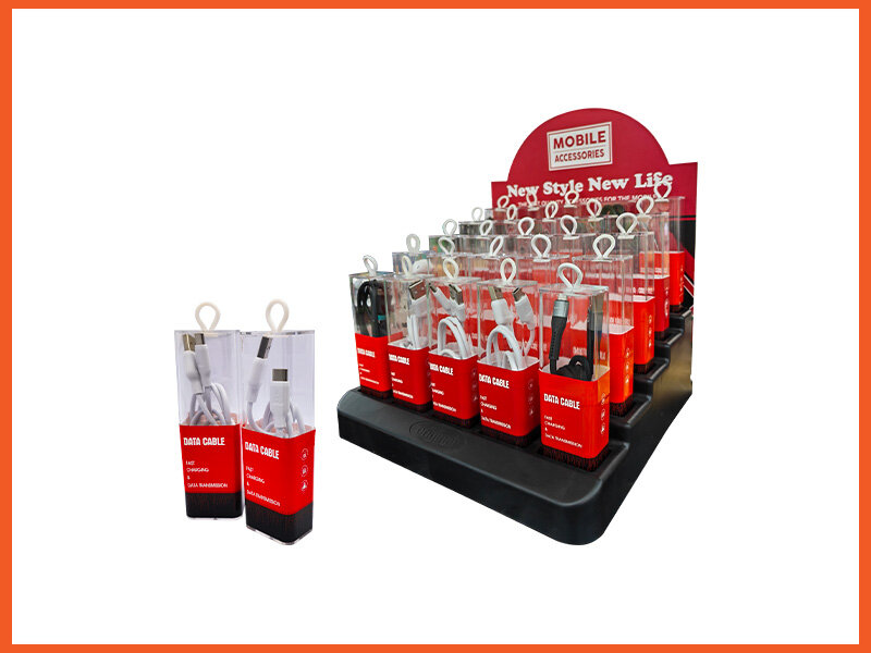 613 Crystal Box with Step-Up Tray Set