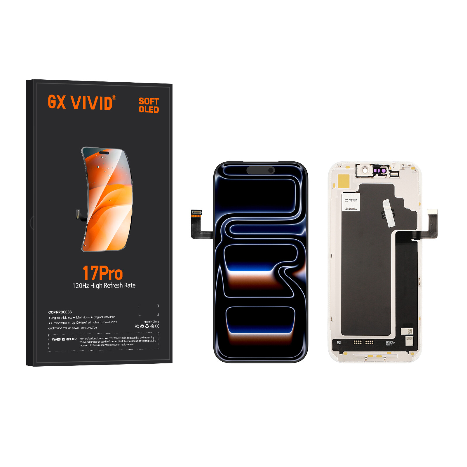 iPhone 17 Pro Soft OLED Screen Replacement