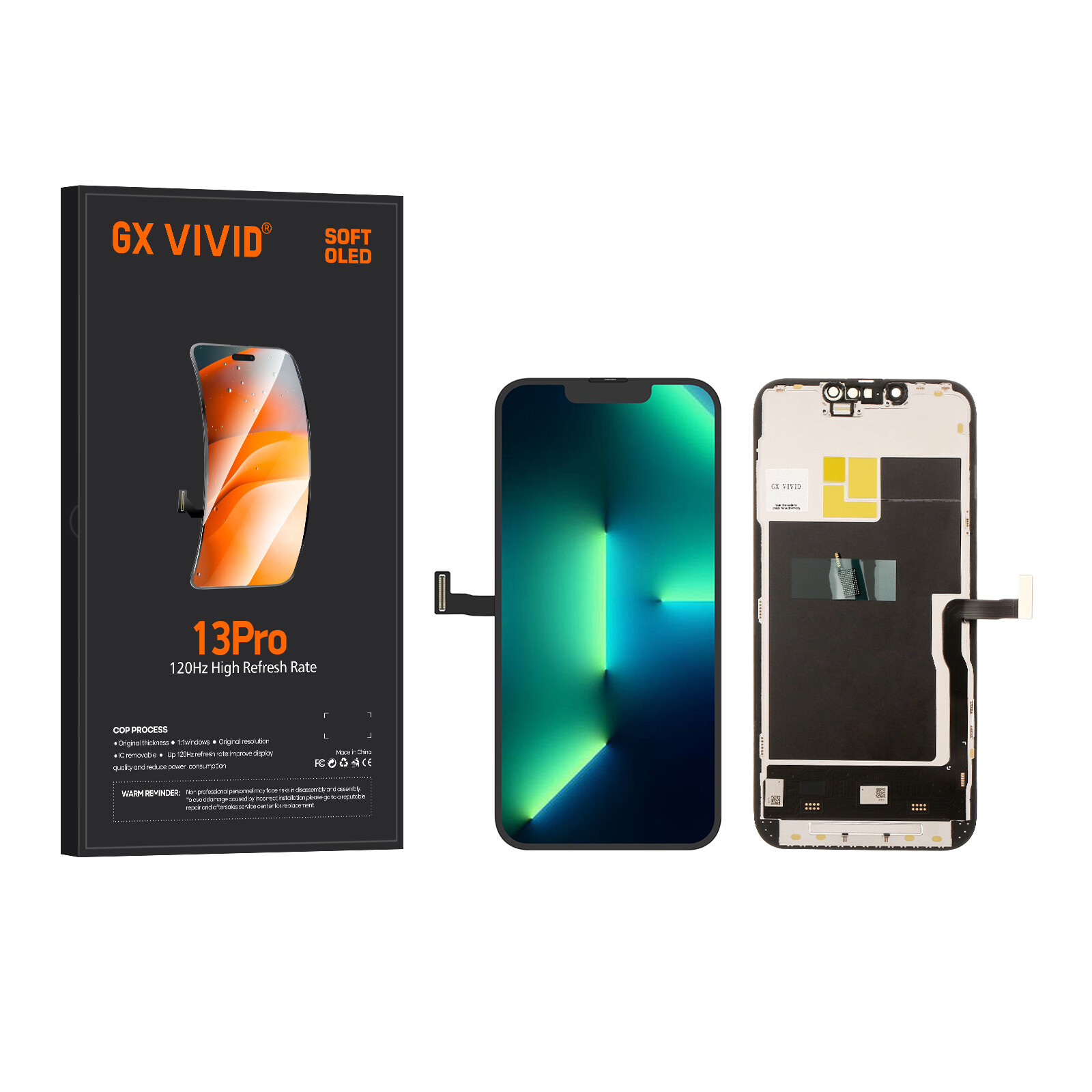 iPhone 13 Pro Soft OLED Screen Replacement