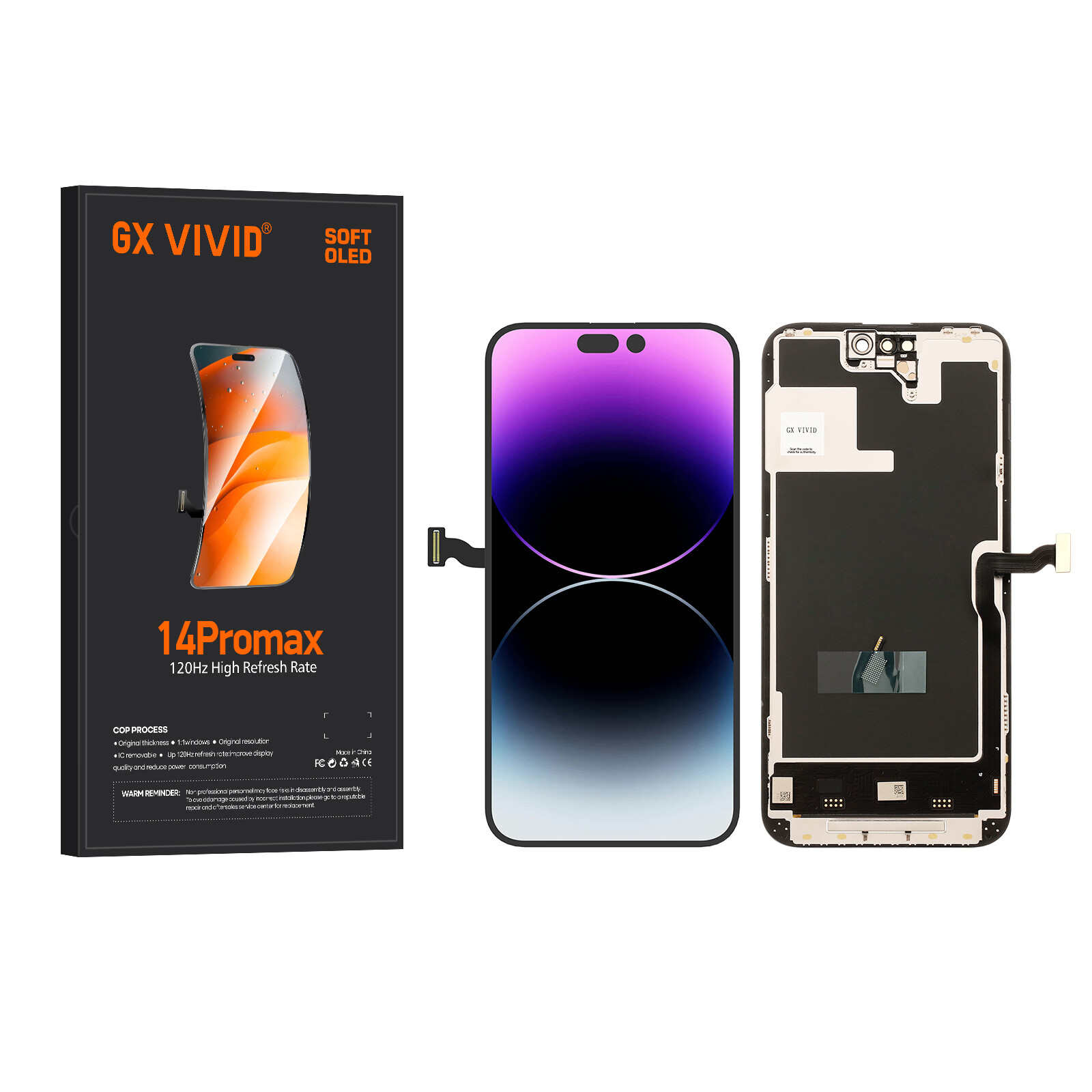 iPhone 14 Pro Max Soft OLED Screen Replacement