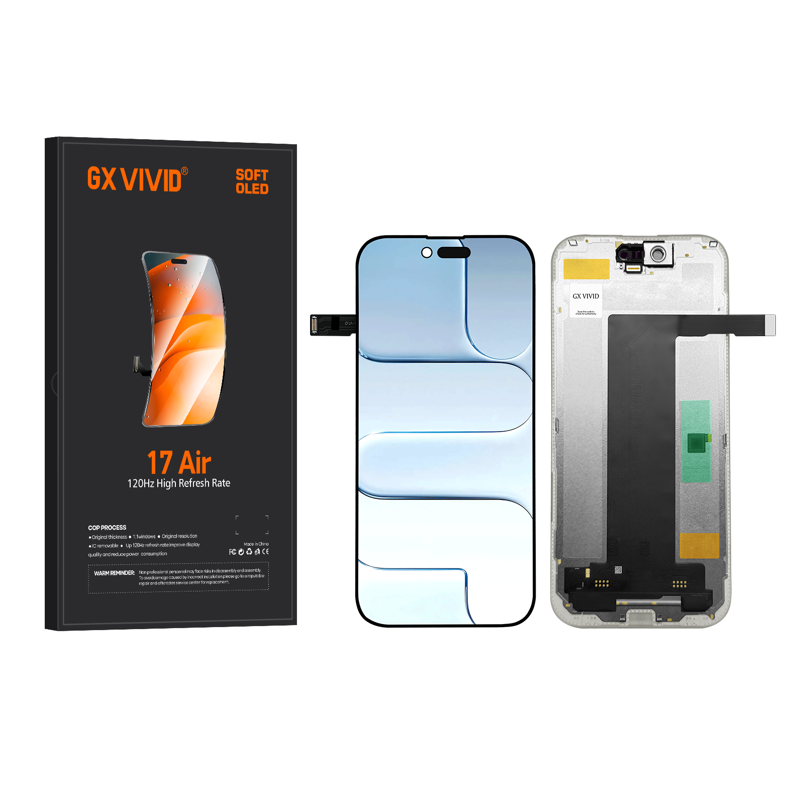 iPhone 17 Air Soft OLED Screen Replacement
