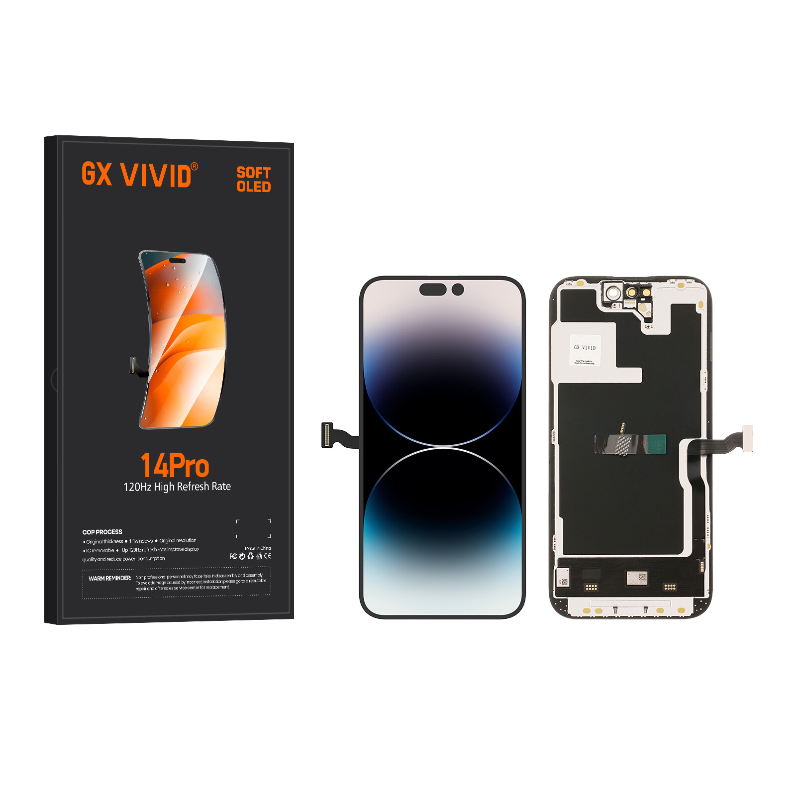 iPhone 14 Pro Soft OLED Screen Replacement