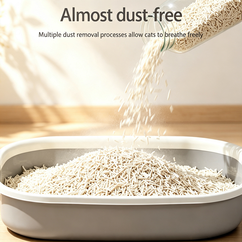 Tofu Cat Litter with Deodorising Beads — Odour Lock That Lasts view 1