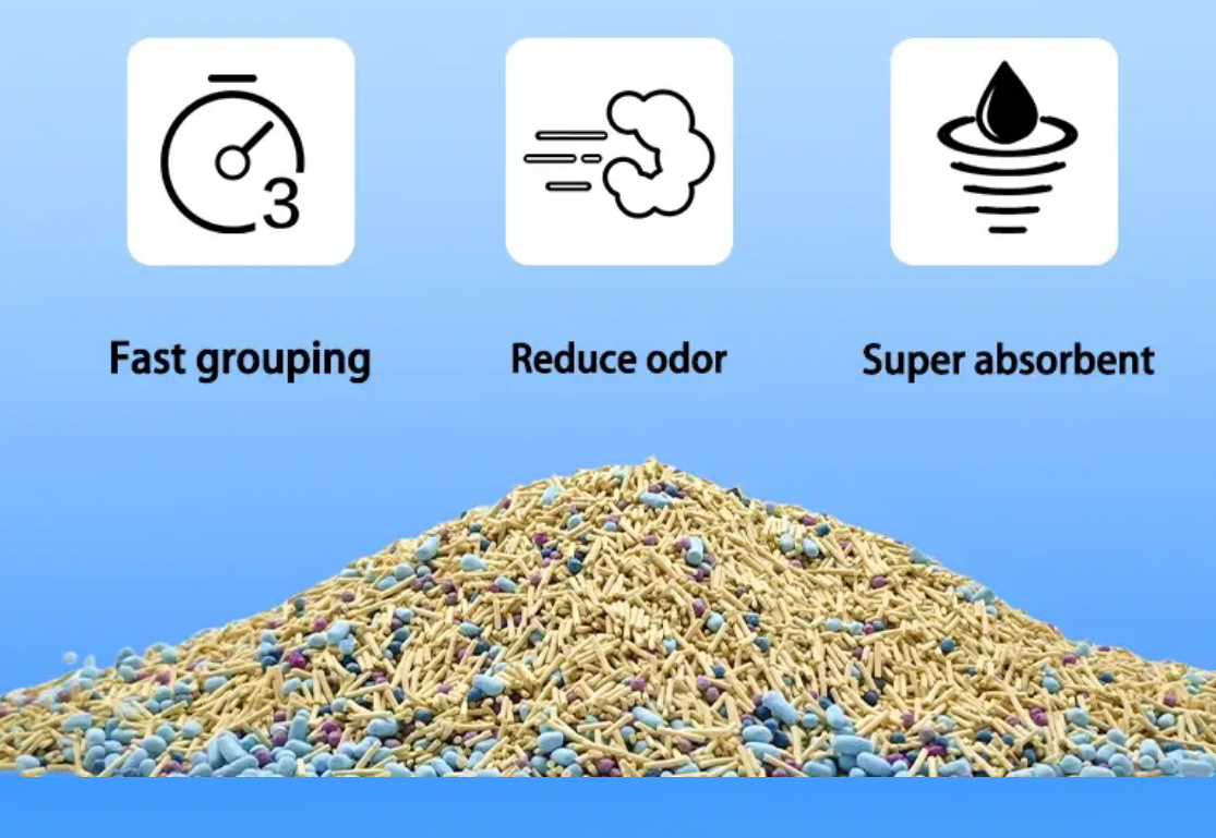 Mixed Cat Litter 3
