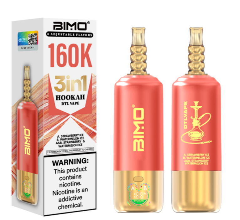 BIMO 3 IN 1 Hookah disposable vape device