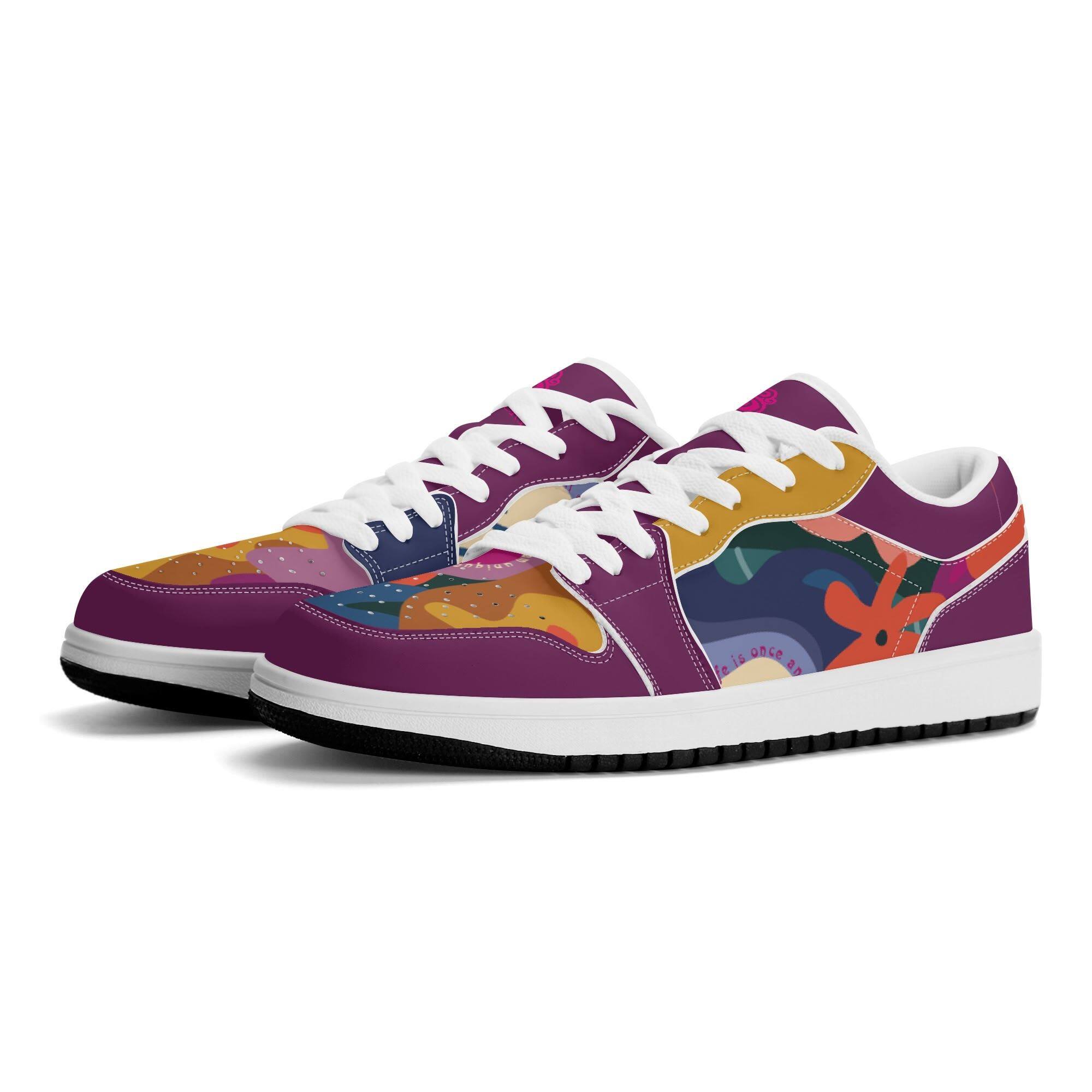 F1 Low Leather Sneakers