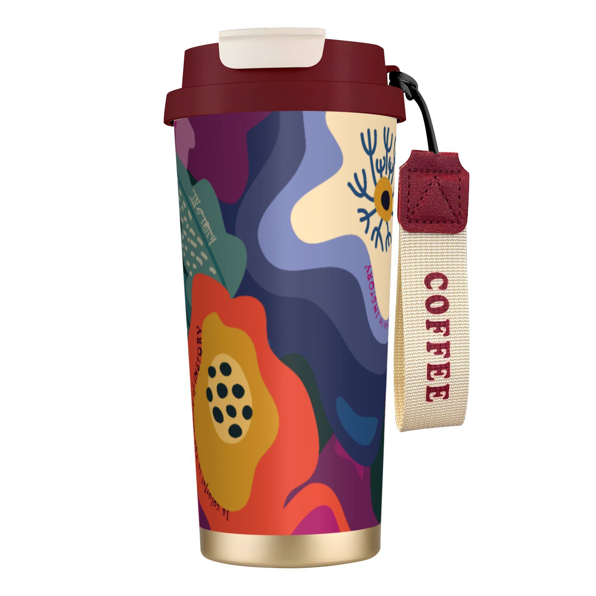 316 Stainless Steel Dual-Drink Coffee Mug