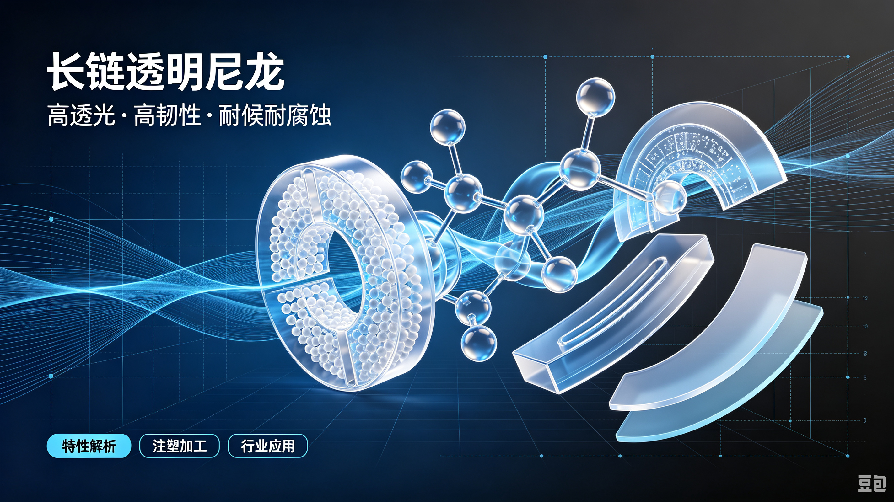 长链透明尼龙是什么材料？特性、加工要点及适用制品全面介绍