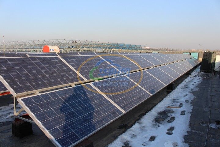 北京市大兴区榆垡农业服务中心160kW太阳能光伏发电工程 4