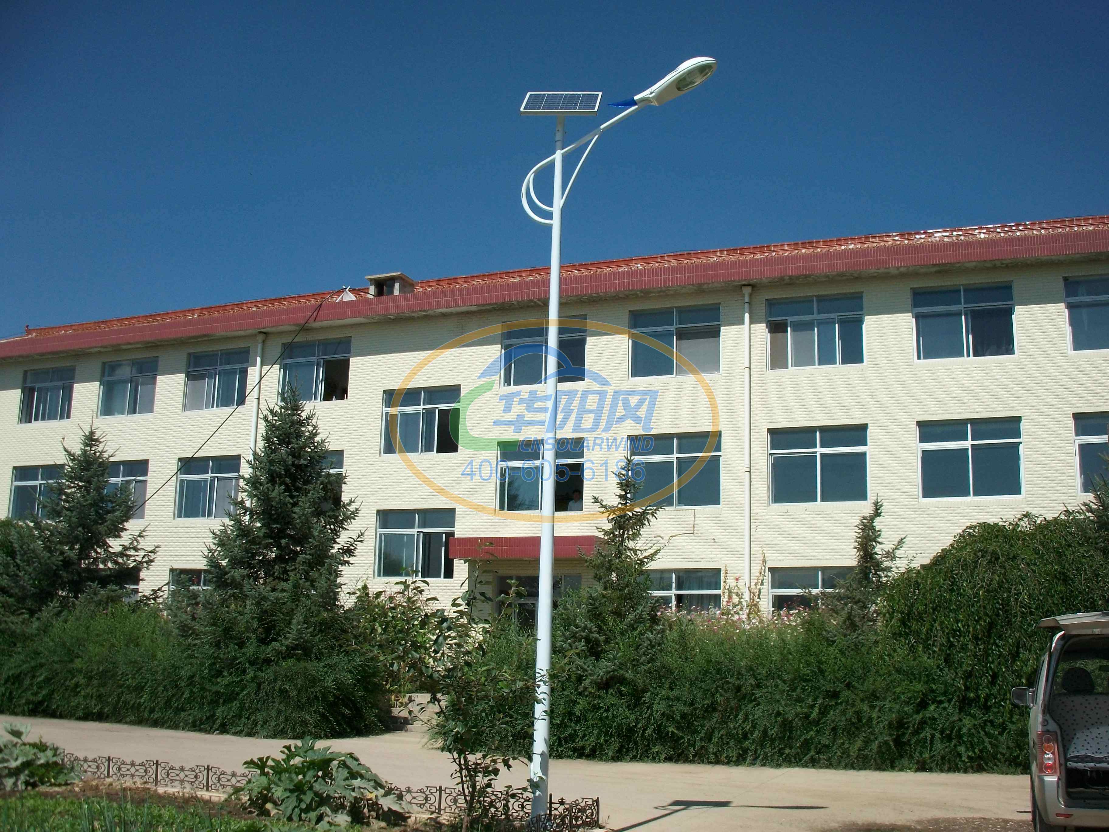 河北省承德市围场县6米太阳能路灯照明项目