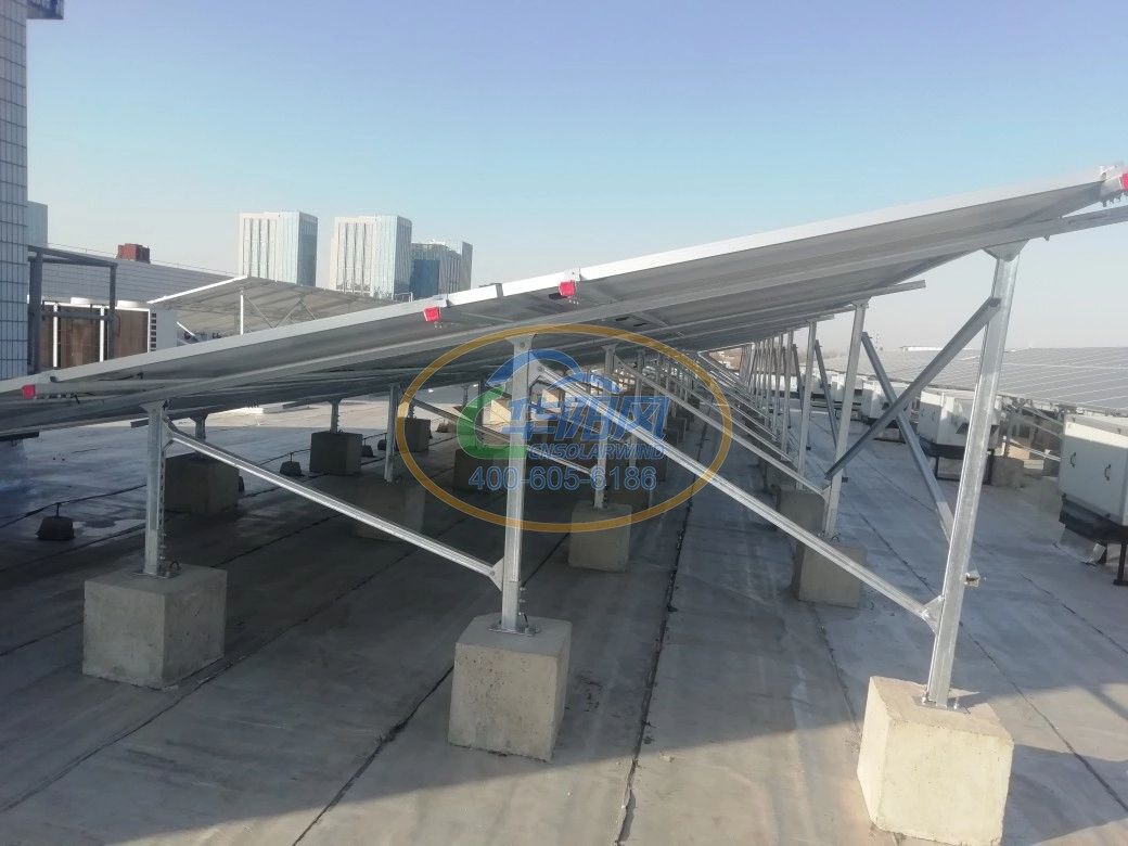 北京资生堂三期厂房屋顶100kW太阳能光伏电站项目 3