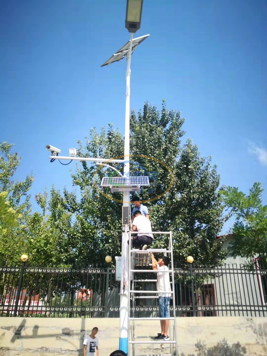 青海省海东市太阳能监控覆盖工程