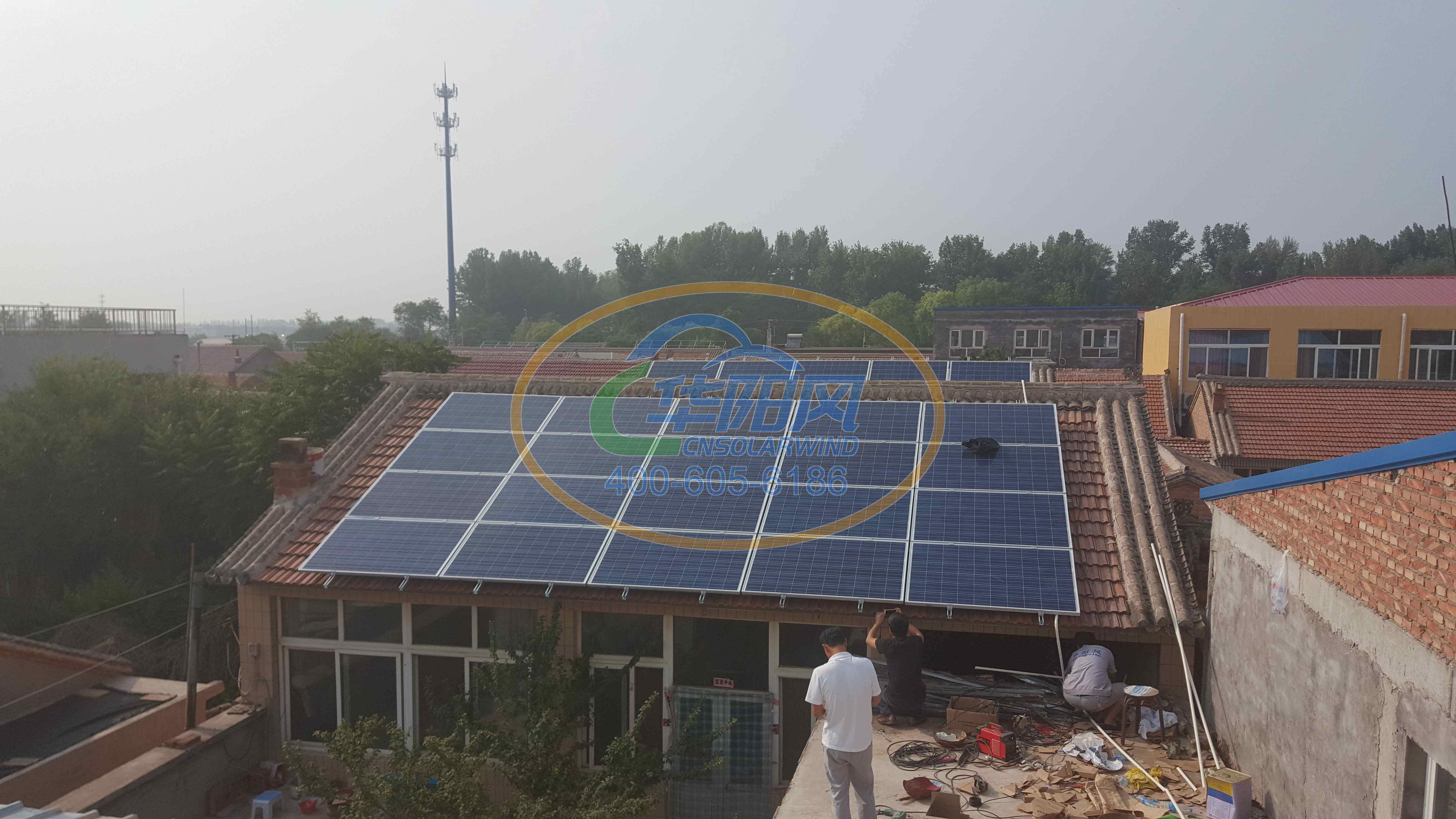 北京市延庆区20kW户用分布式光伏发电项目 2