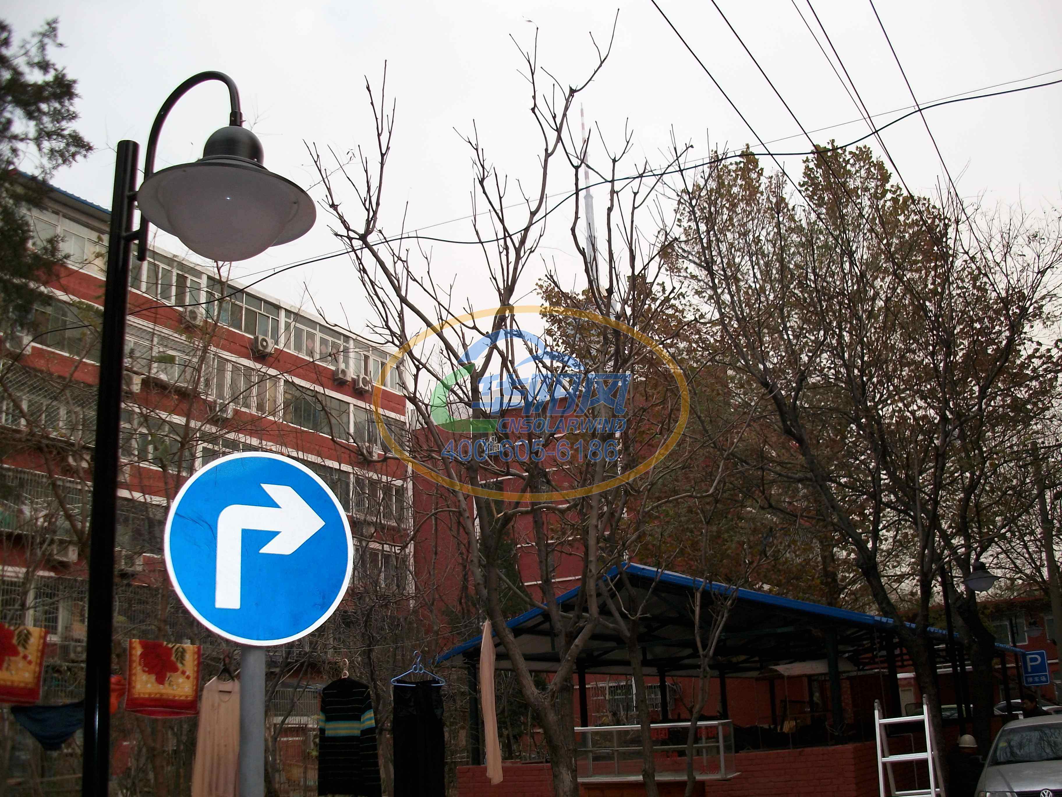 北京市海淀区翠微老旧小区改造太阳能庭院灯照明项目 5