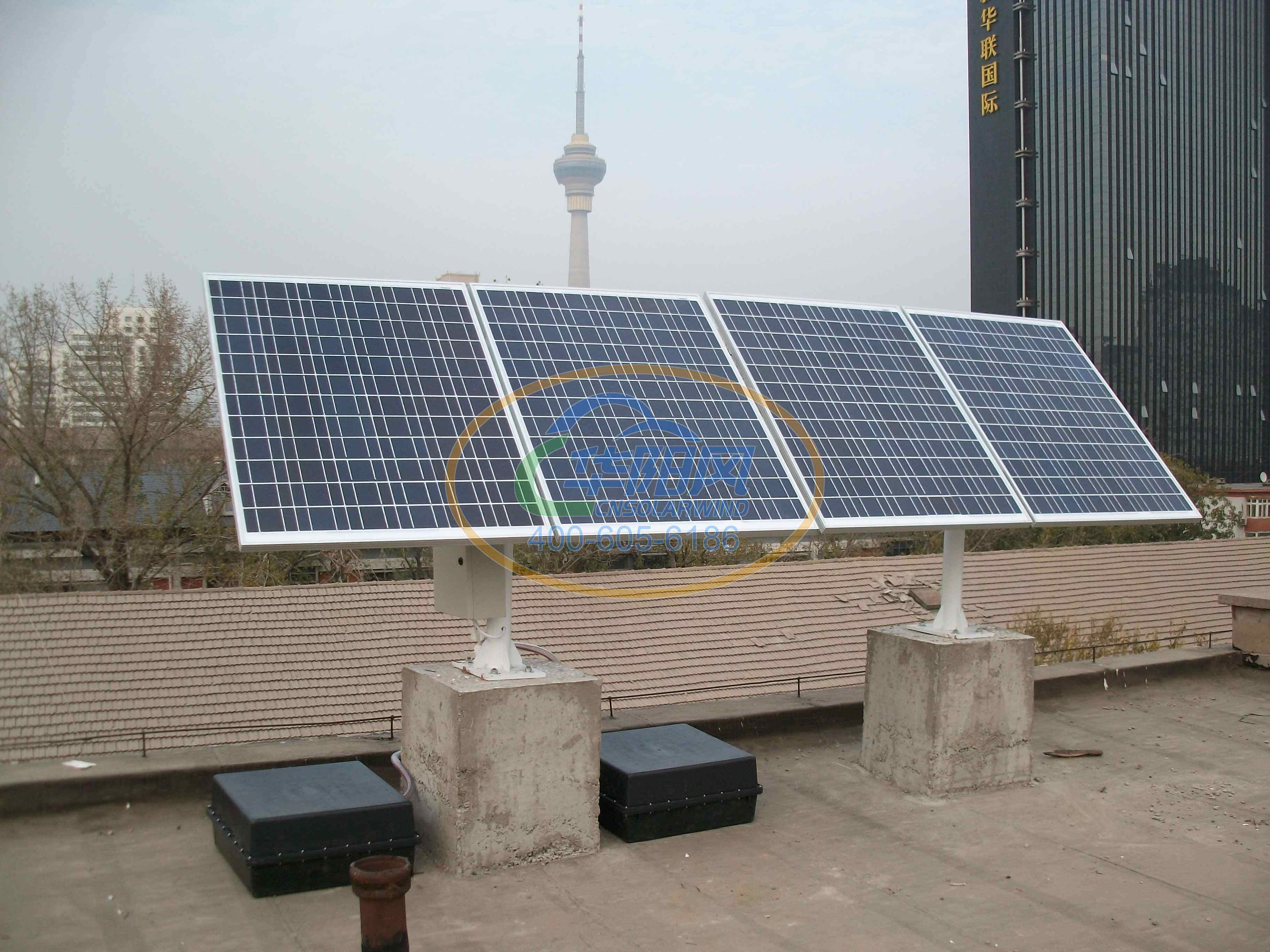 北京市海淀区翠微老旧小区改造太阳能庭院灯照明项目