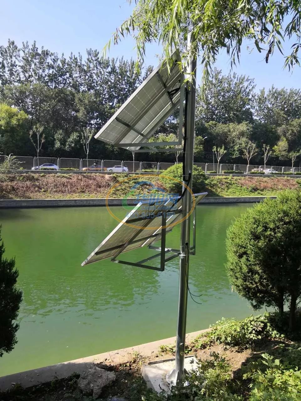 南水北调来水调入密云水库调蓄渠道太阳能监控系统工程 2