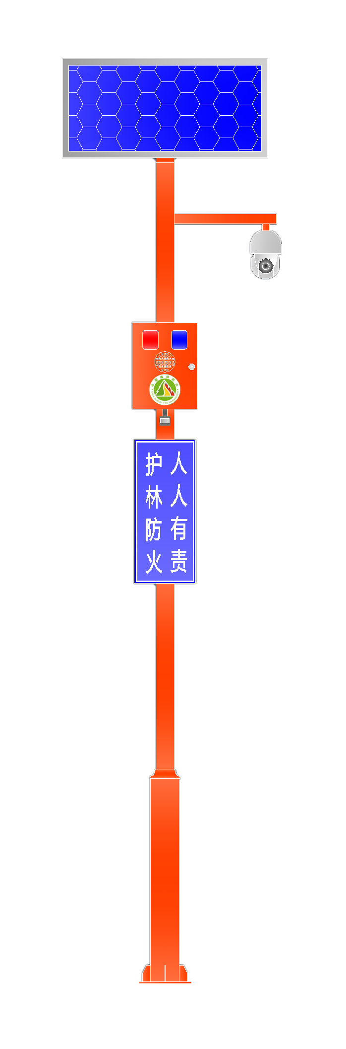 智能语音宣传杆