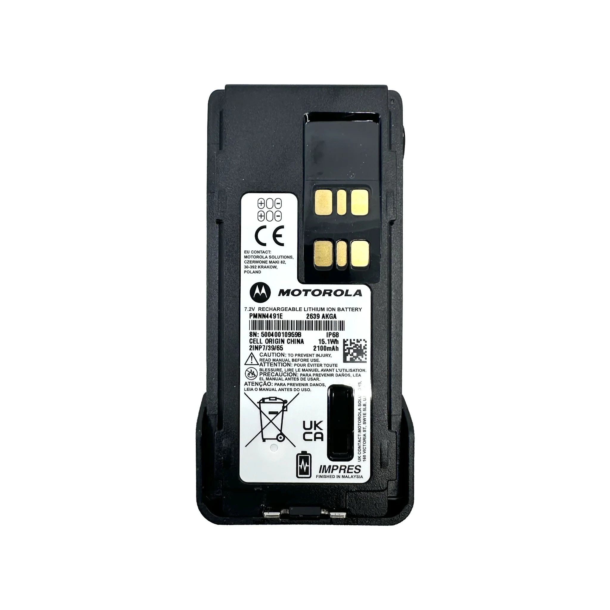 MOTOROLA PMNN4491
