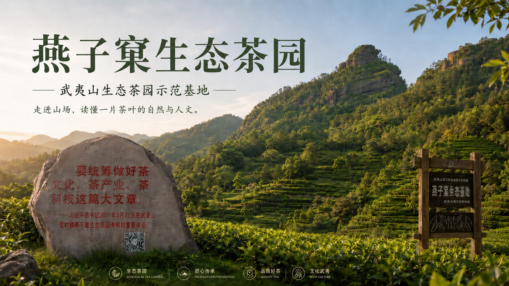 燕子窠生态茶园全景