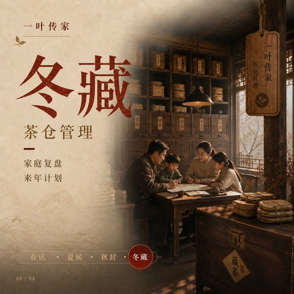 冬藏品茗