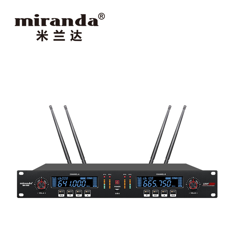 MA-1000 真分集无线麦克风 缩略图2