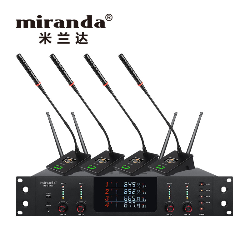 MDS-5400 真分集无线麦克风 缩略图2
