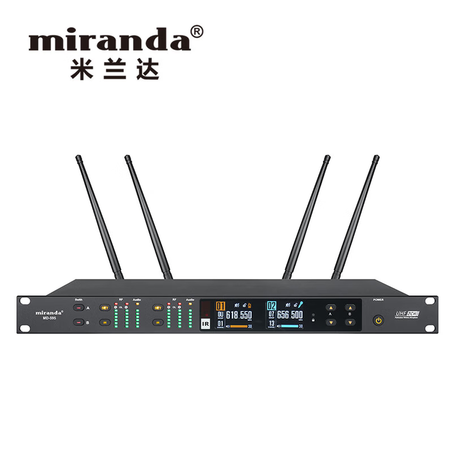 MD-595 真分集无线麦克风