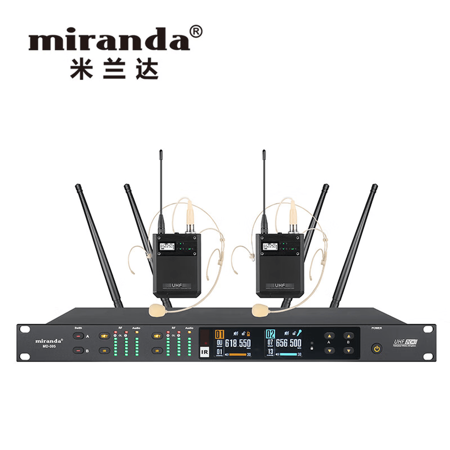 MD-595 真分集无线麦克风 缩略图4