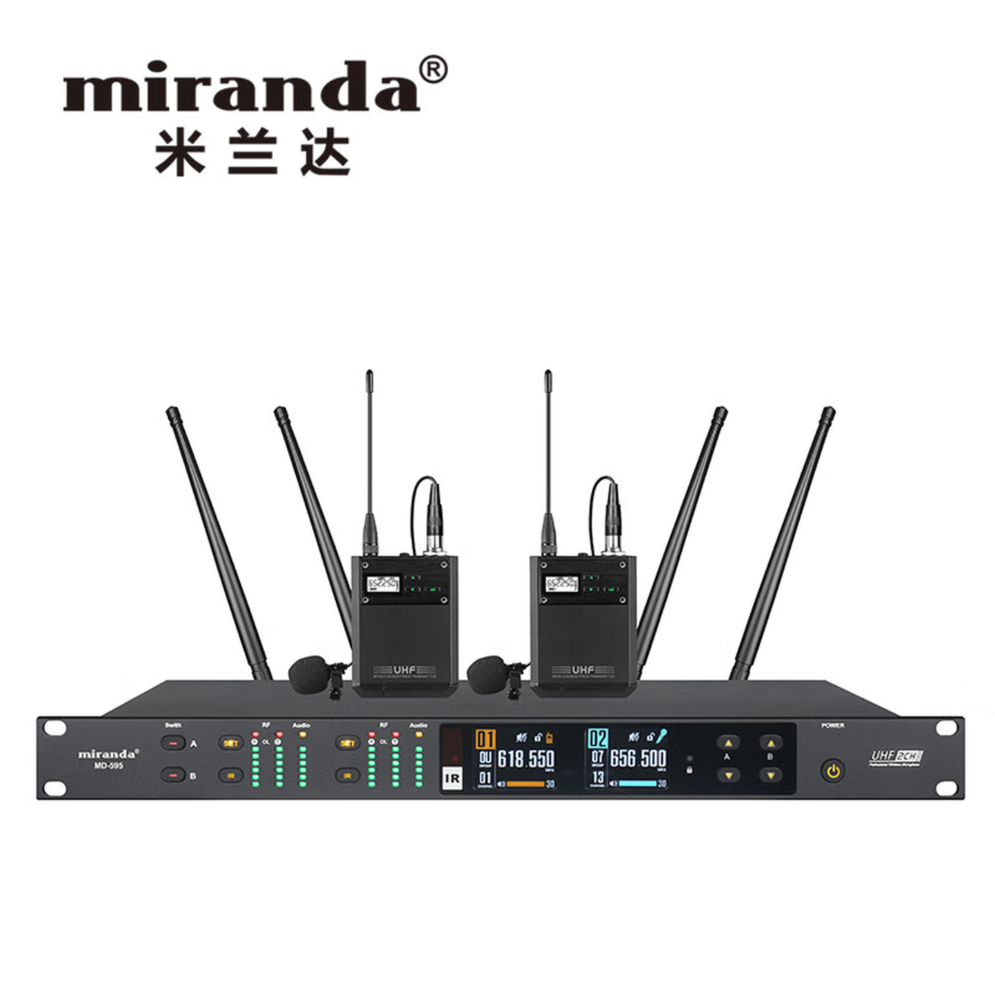 MD-595 真分集无线麦克风 缩略图5