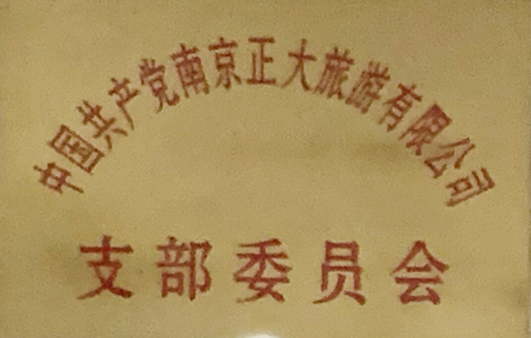 CPC Nanjing Zhengda Travel Co., Ltd. Branch Committee