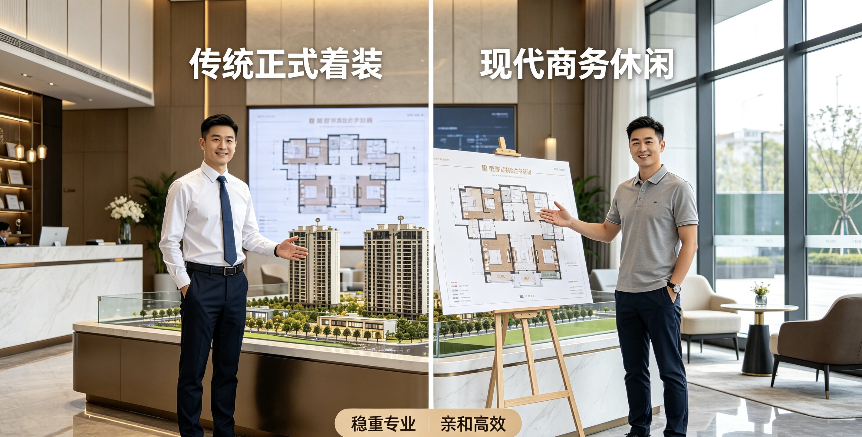 房产销售为什么越来越少打领带？不是不专业了，是行业进步了