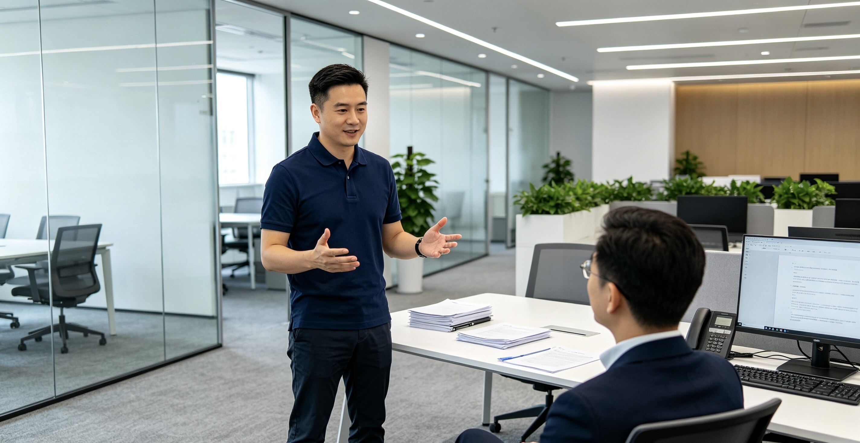 招商团队职业装参考：为什么招商岗位越来越适合商务POLO？
