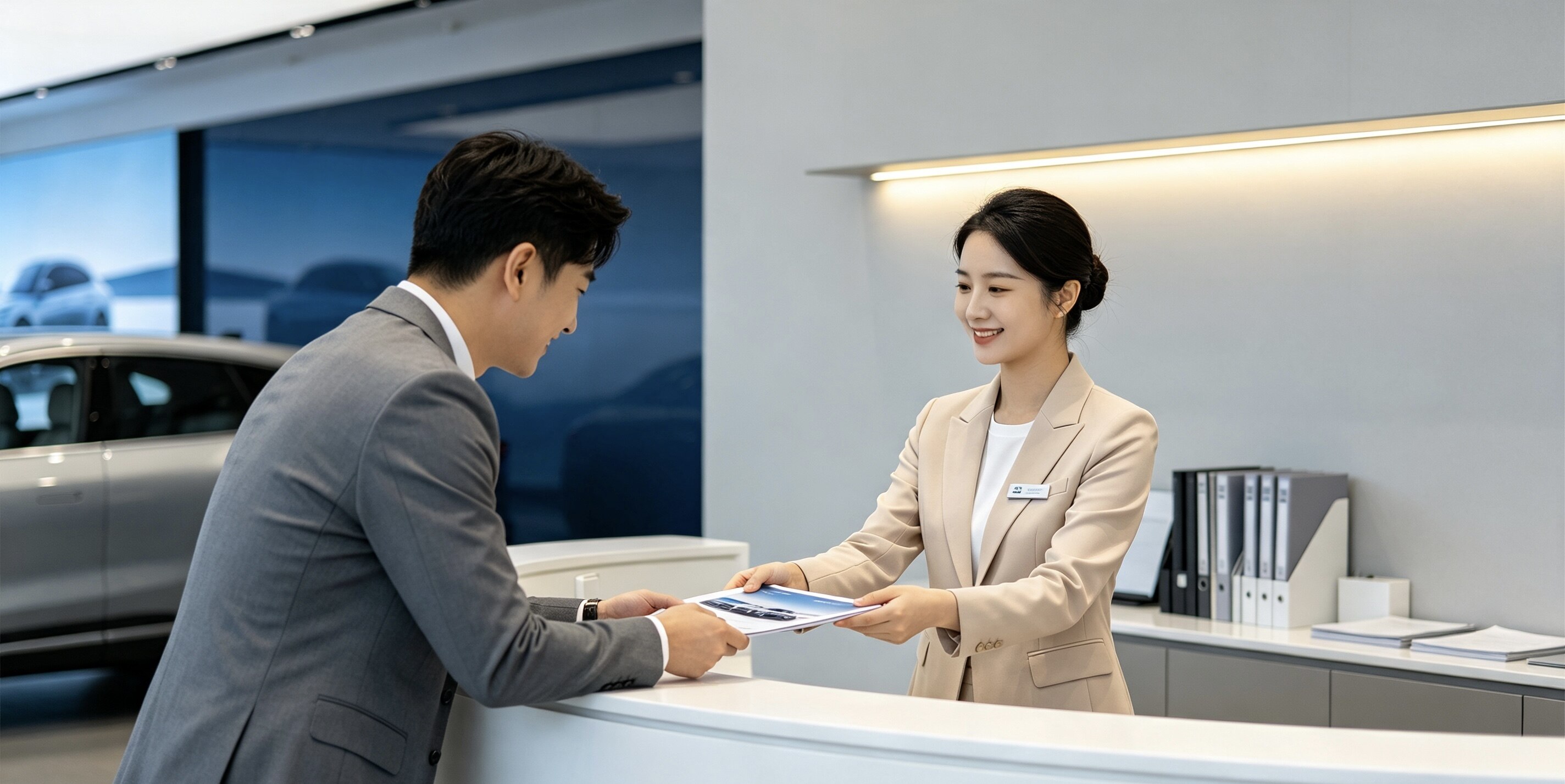 展厅接待为什么更强调亲和力？