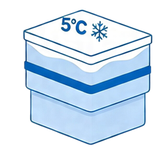 Water Maintenance - Diagram of 5°C Refrigerated Water Tank