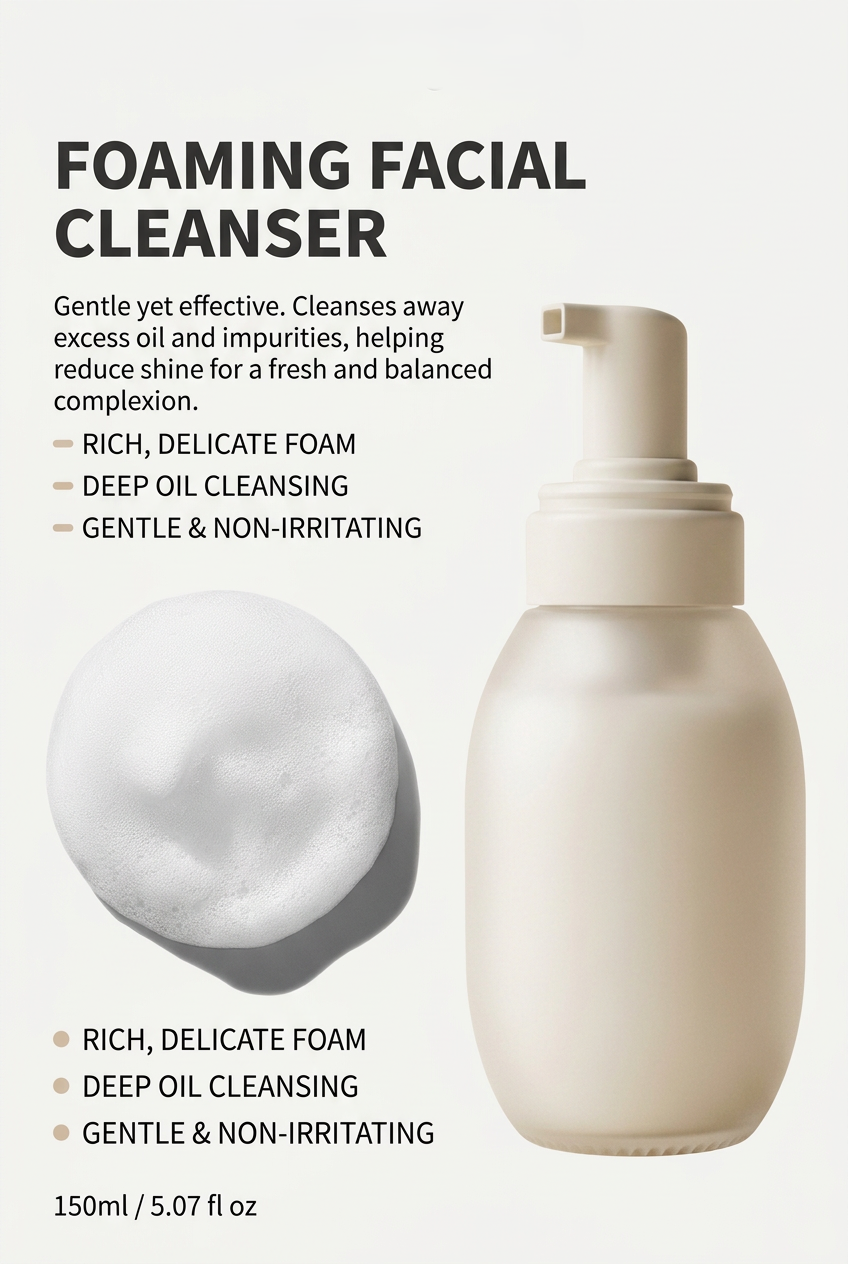 Foaming Facial Cleanser detail 1
