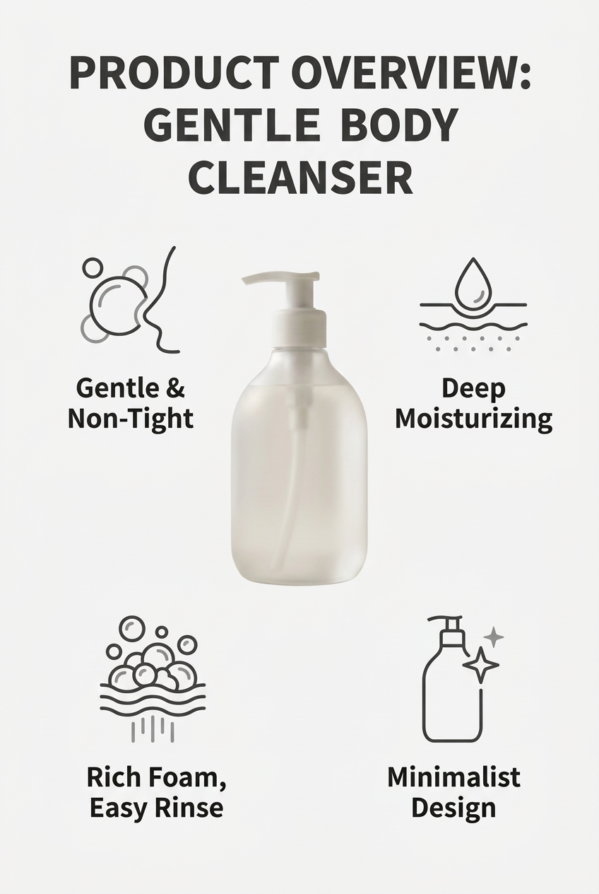 Gentle Body Cleanser detail 2