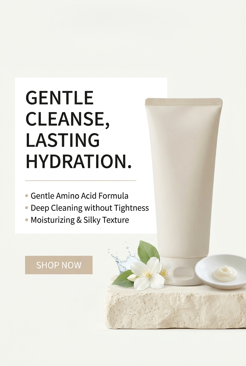 Amino Acid Facial Cleanser detail 1