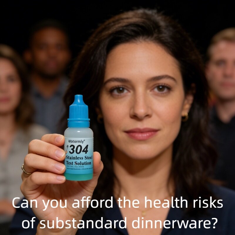 304 Stainless Steel Test Solution – Instant Identification Reagent for Food-Grade vs. Industrial-Grade Steel