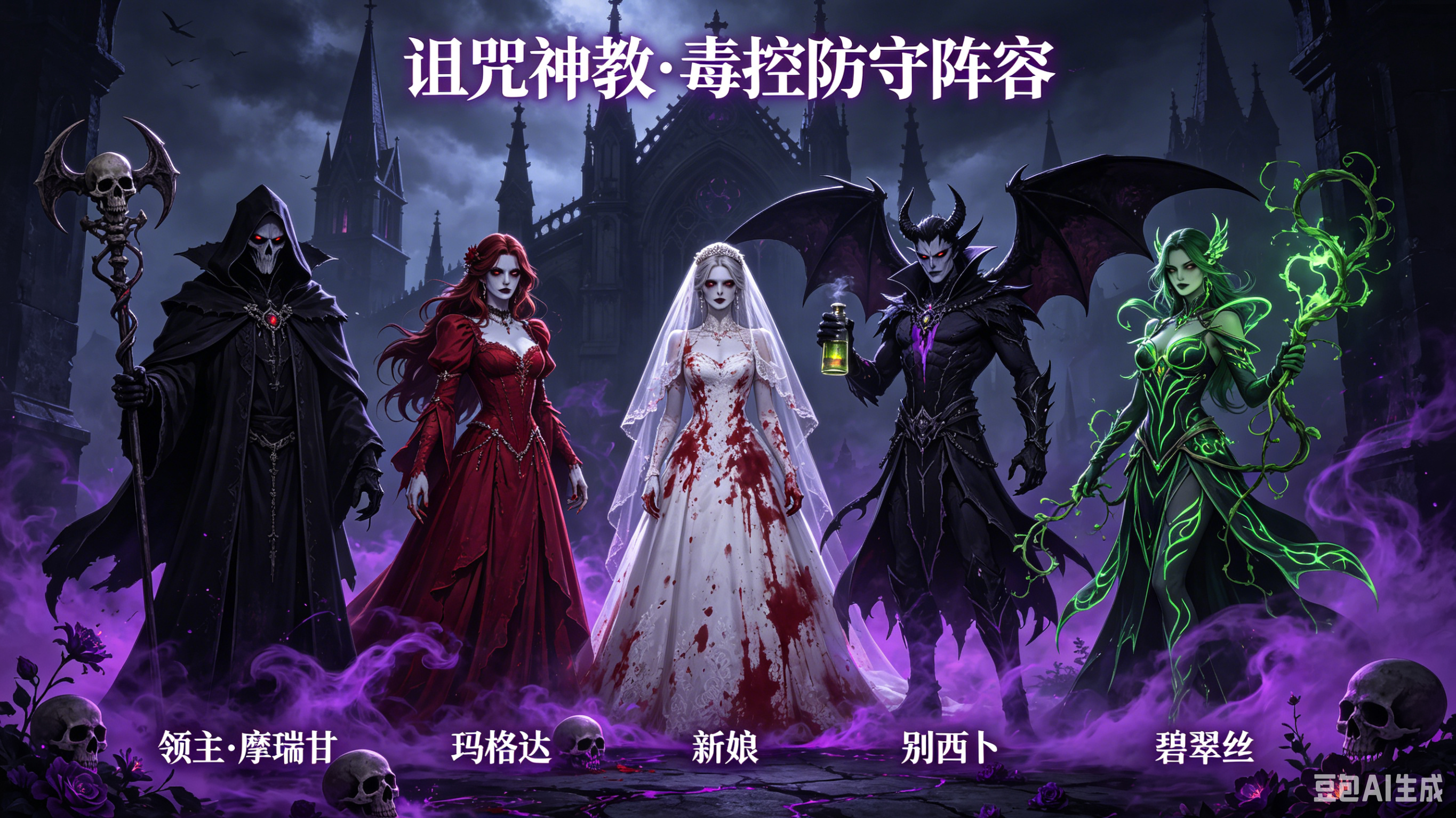 诅咒神教・毒控防守
