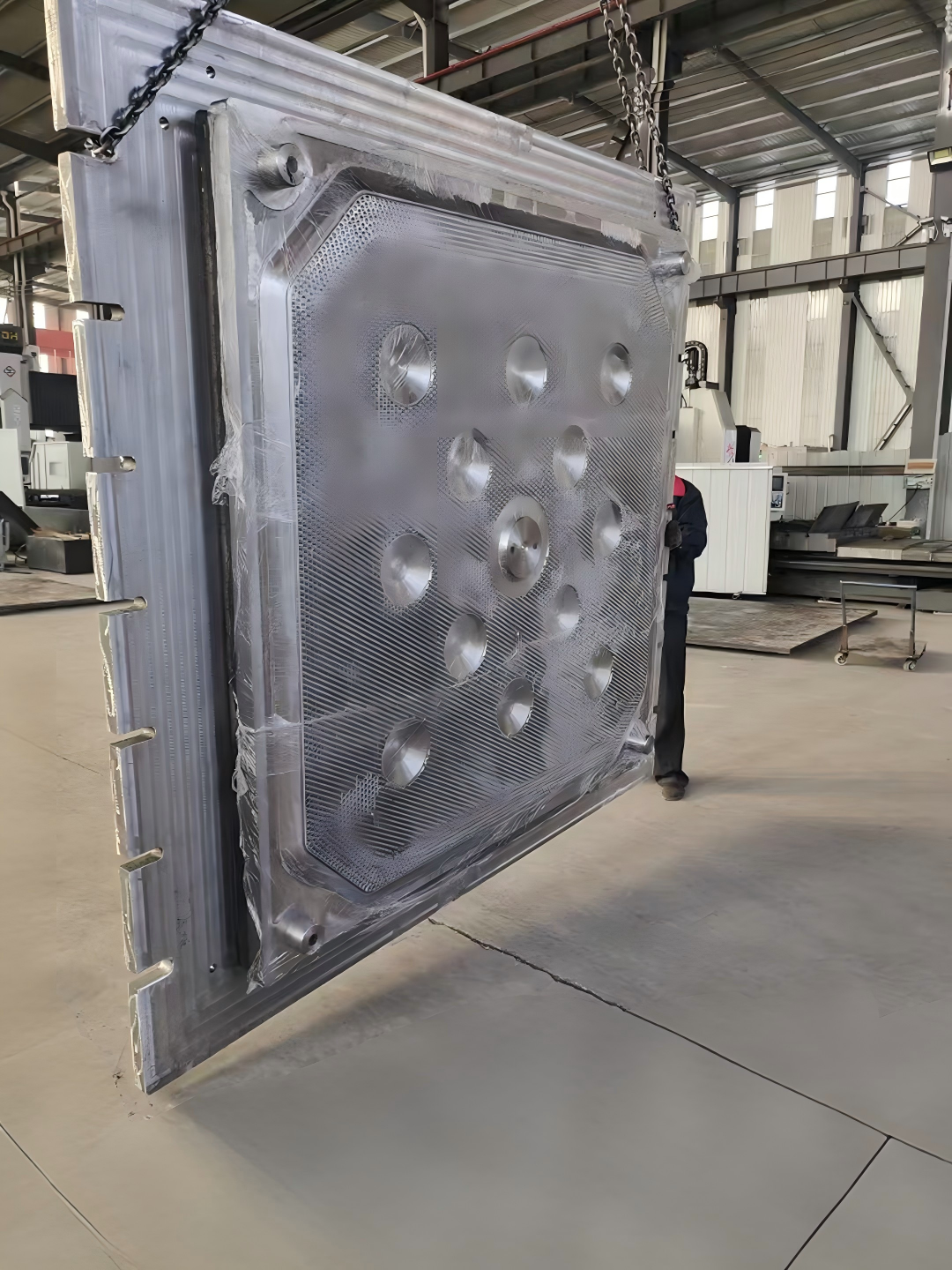 Hydraulic Press Mold For Recessed Plate