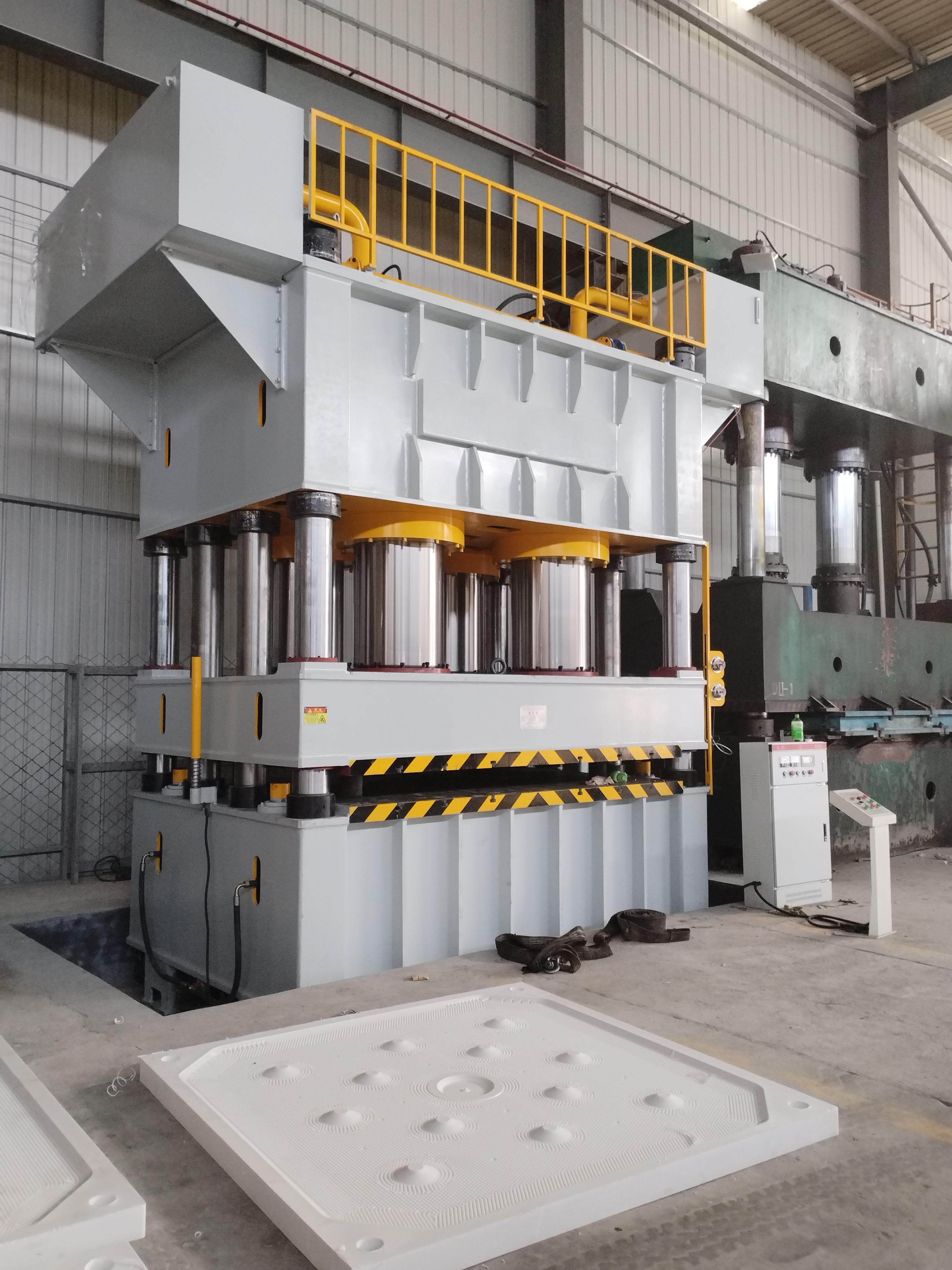 Hydraulic Press For Chamber Press Plate