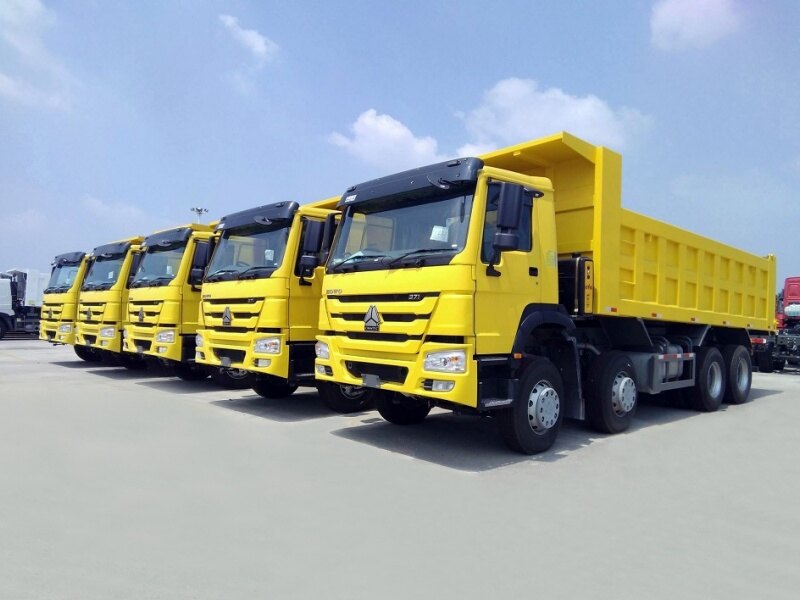 SINOTRUK HOWO 8x4 Tipper Truck 371HP 420HP for Heavy Construction