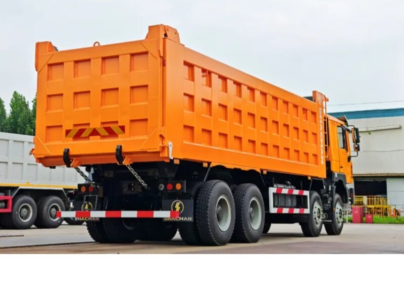 Right Hand Drive SHACMAN 8x4 Dump Truck for Mining and Aggregates
